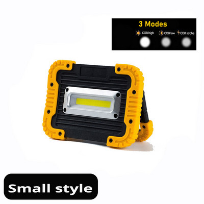 Prenosné LED reflektorové pracovné svetlo Lampe 1000W nabíjateľné 18650 batérie vonkajšie svetlo na poľovníctvo, kempovanie, baterka