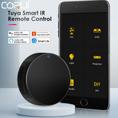 CORUI Tuya IR Έξυπνο τηλεχειριστήριο Έξυπνο WiFi UniversalSmart Home Gadgets Έλεγχος για τηλεόραση DVD AUD Alexa Google Home Smart Life