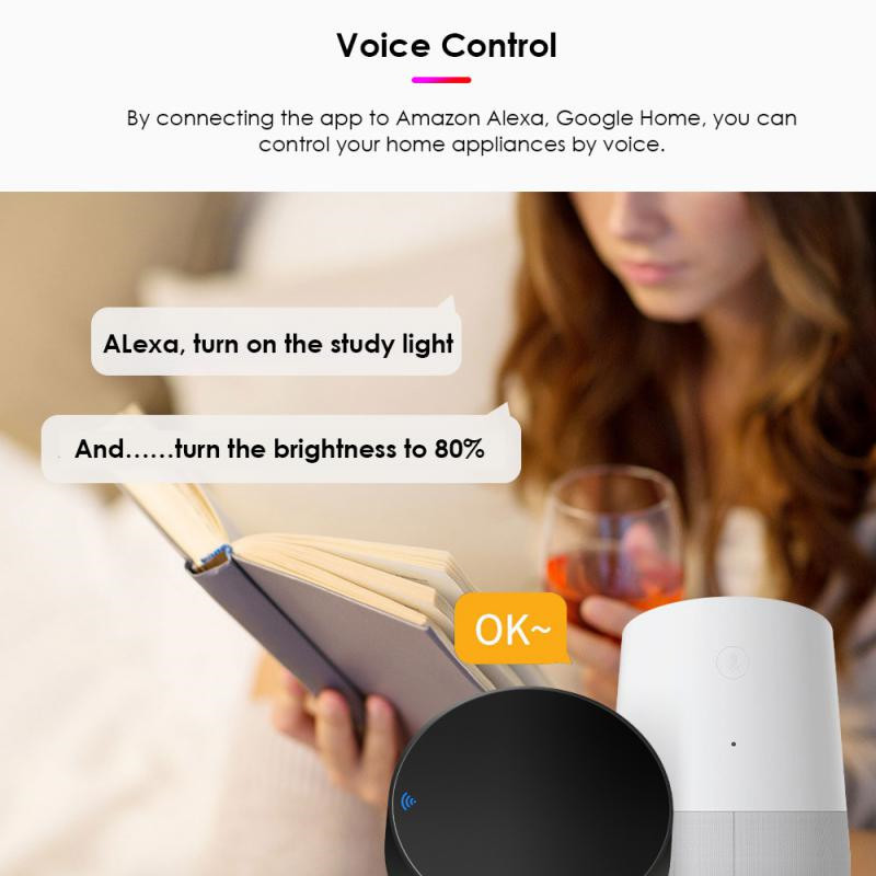 CORUI Tuya IR viedā tālvadības pults Smart WiFi Universāls Viedās mājas sīkrīku vadība televizoram DVD AUD Alexa Google Home Smart Life