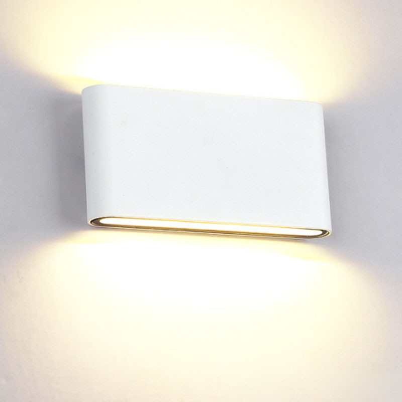 LED nástenné svietidlá Moderné jednoduché vodotesné nástenné svietidlá na balkón, chodbu, vonkajšie osvetlenie, vnútorné a nočné osvetlenie, bytové dekorácie