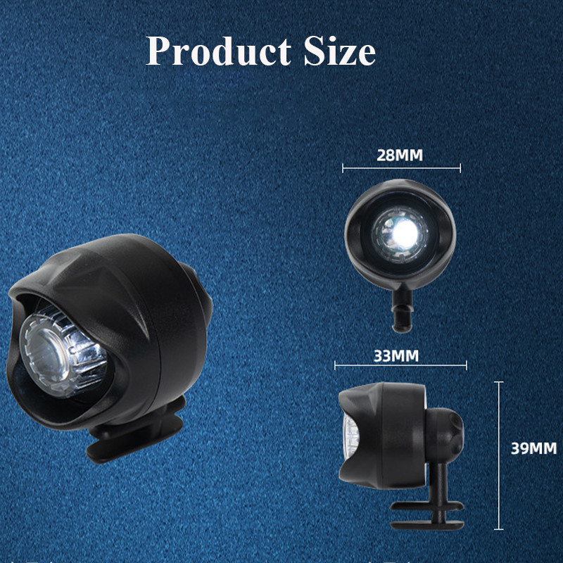 2 vnt priekiniai žibintai, skirti Croc lengviems vandeniui atspariems batams Šviesos žavesiai šviečia 72 valandas tamsoje, vedžioti šunis, patogiam stovyklavimui