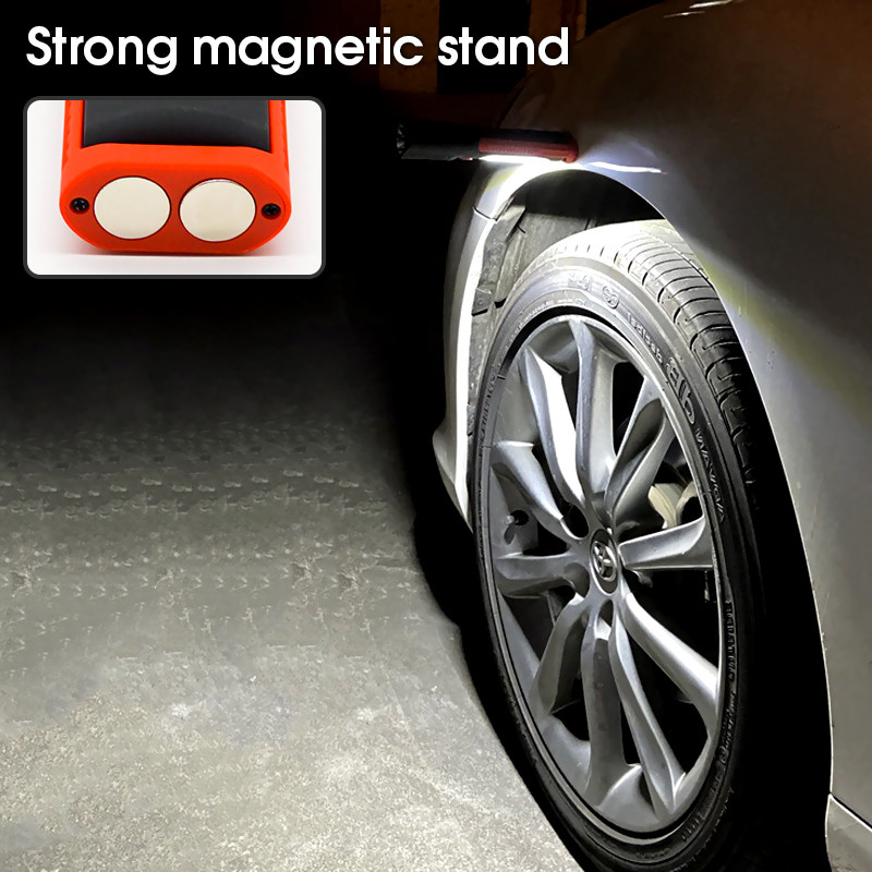 Lanternă portabilă, reîncărcabilă prin USB, COB, lanternă, lanternă, lanternă, lumină de lucru, lampă de camping cu baterie magnetică încorporată