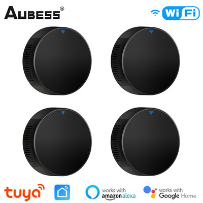 Tuya Wifi infrasarkanā tālvadības pults Smart Life Alexa Google mājas vadības scenārija automatizācijas IR tālvadības pults televizoram DVD AUD