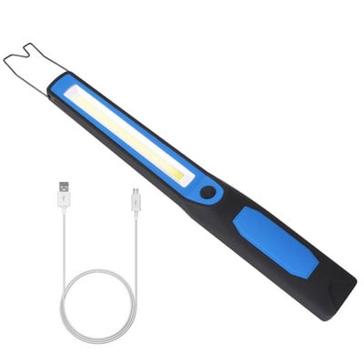 Lampă de lucru cu LED, lanternă reîncărcabilă prin USB, lampă de urgență pentru reparații magnetice COB pentru mașină, lanternă de camping portabilă, lampă cu cârlig