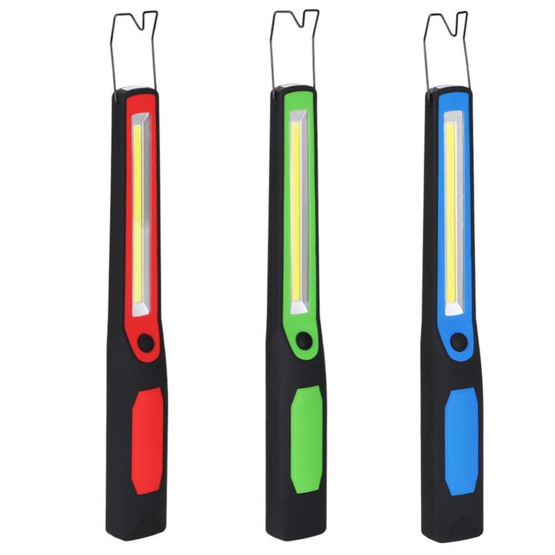 Lampă de lucru cu LED, lanternă reîncărcabilă prin USB, lampă de urgență pentru reparații magnetice COB pentru mașină, lanternă de camping portabilă, lampă cu cârlig
