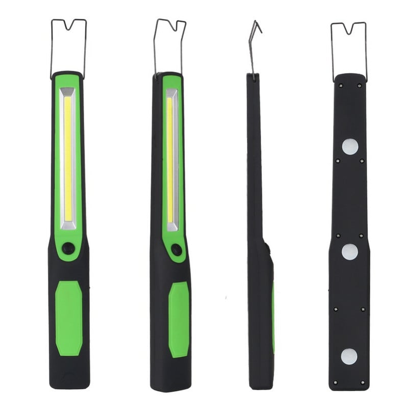 Lampă de lucru cu LED, lanternă reîncărcabilă prin USB, lampă de urgență pentru reparații magnetice COB pentru mașină, lanternă de camping portabilă, lampă cu cârlig