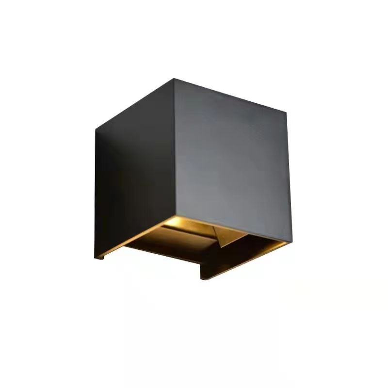 LED fali lámpa Folyosó háttér fali díszlámpa Hálószoba éjjeli fali lámpák Egyszerű kültéri fali lámpa Vízálló