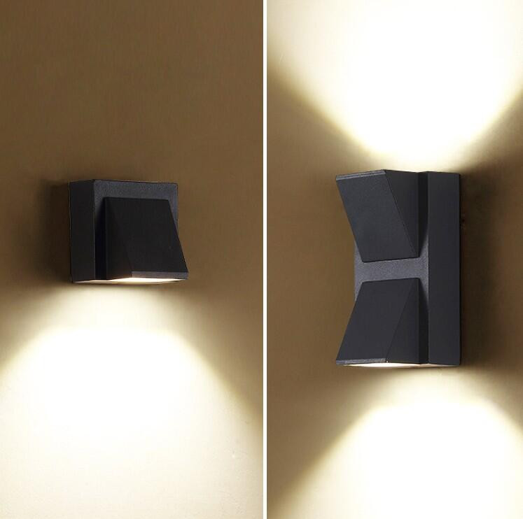 Led Wandlamp IP65 Vonkajšie Waterdichte Tuin Veranda Verlichting Lamp Moderne Eenvoudige Vnútorné Wandlamp pre záhradnú chatku