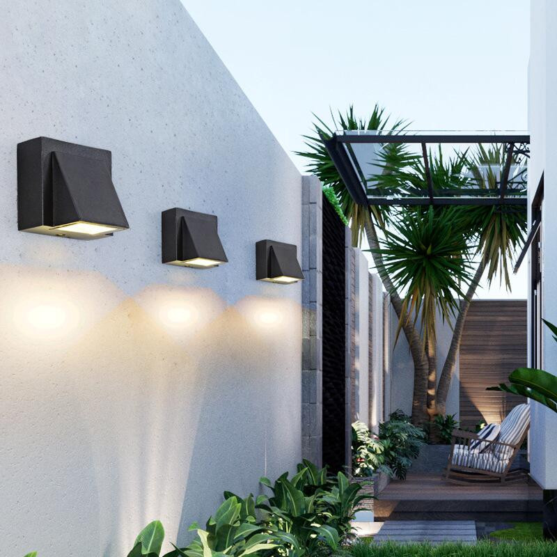 Led Wandlamp IP65 Vonkajšie Waterdichte Tuin Veranda Verlichting Lamp Moderne Eenvoudige Vnútorné Wandlamp pre záhradnú chatku
