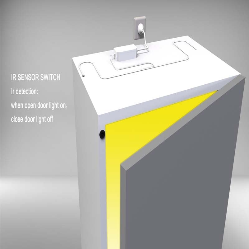 Ručný spínač DC5V-24V Jednoduchý/Dvojitý ručný spínač s IR senzorom pohybu, ovládanie spínača, detektor pohybu, DIY LED lampa na skriňu, skriňa