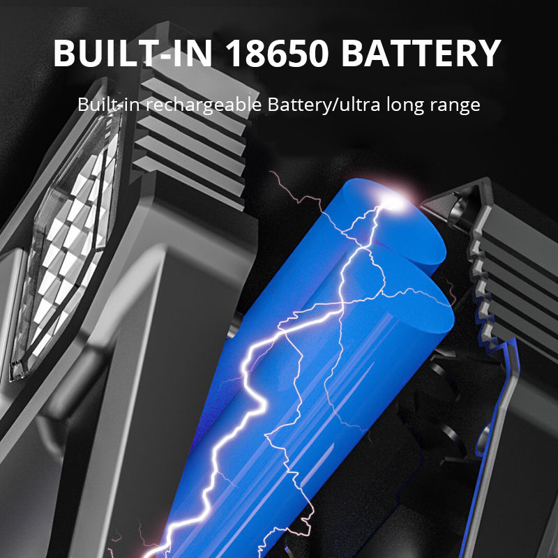 Lanternă multifuncțională în aer liber, impermeabilă, solară, reîncărcabilă prin USB, lanternă puternică COB, lampă de mână