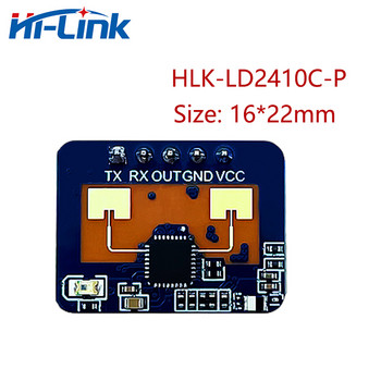 HLK-LD2410C 24G Модул за отчитане на човешко присъствие LD2410C Безконтактен интелигентен радар с милиметрови вълни 5V 79mA