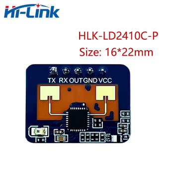 HLK-LD2410C 24G Μονάδα ανίχνευσης ανθρώπινης παρουσίας LD2410C Χιλιοστομετρικό ραντάρ Έξυπνος αισθητήρας 5V 79mA χωρίς επαφή