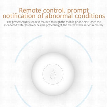 CoRui ZigBee TUYA Детектор за течове на вода Сензор за наводнение Воден резервоар Пълен воден свързващ Аларма Smart Life APP Дистанционно наблюдение