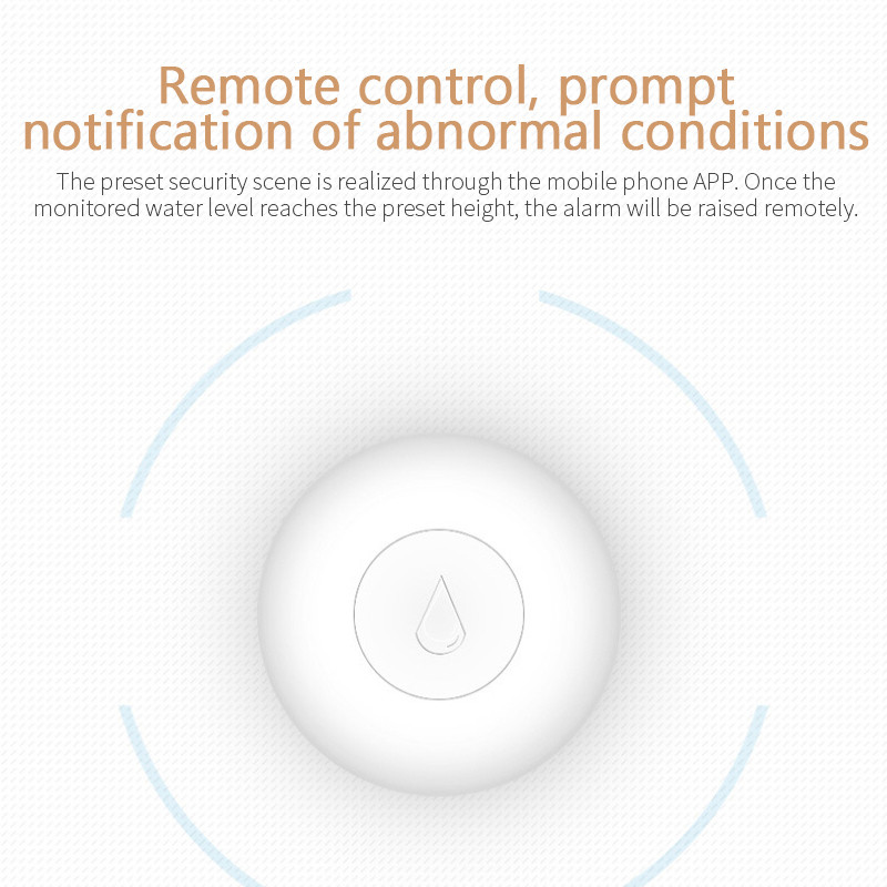 CoRui ZigBee TUYA vízszivárgás érzékelő árvíz érzékelő víztartály teljes vízcsatlakozás riasztó Smart Life APP távfelügyelet