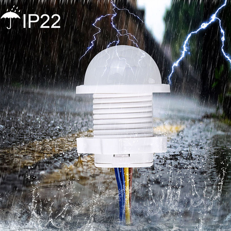 2 buc. Senzor inteligent pentru corp uman 110V 220V PIR Comutator senzor de mișcare în infraroșu Comutator inteligent de pornire automată a luminii Detector de senzori PIR