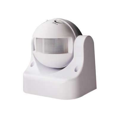 180 fokos automatikus PIR mozgásérzékelő kapcsoló 110V/AC-240V/AC biztonsági világítás lámpakapcsoló kerti kültéri használatra fehér/fekete