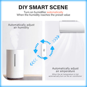 Tuya Smart Temperature Humidity Sensor APP WiFi Remote Monitor Smart Home var SmartLife WorkWith Alexa Google Assistant