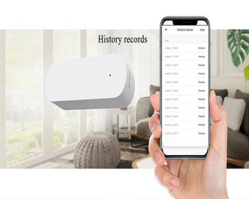 CORUI Zigbee Smart Vibration Sensor Интелигентна аларма за откриване Система за домашна сигурност Smart Home Smart Life APP Control Vibration