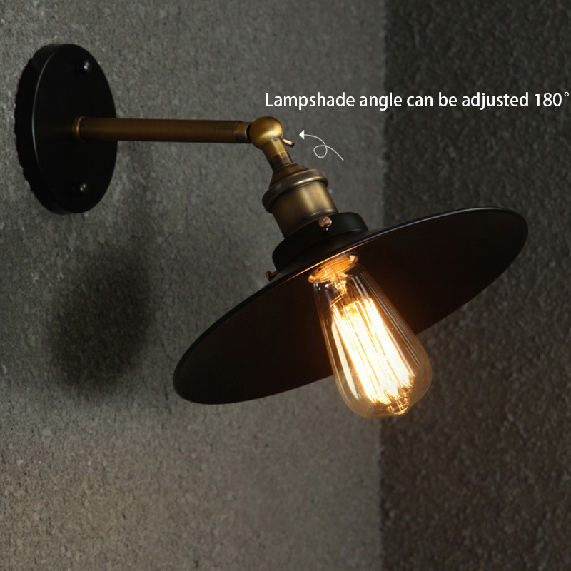 Vintage seinalambid Retro seinalambid elutoa sisevalgustid magamistoa veranda koridori E27 tööstuslikud pööningulambid