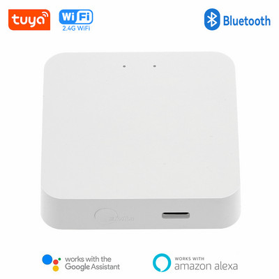 Tuya ZigBee Smart Gateway Multi-mode ZigBee Bluetooth Mesh Hub Funguje s aplikáciou Tuya Smart Life Hlasové ovládanie cez Alexa Google Home