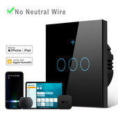 Apple Homekit APP WIFI Έξυπνος διακόπτης φωτός Έξυπνος διακόπτης τοίχου σπιτιού Siri Φωνητικός έλεγχος Χρονισμός Εργασία με κιτ Apple Home