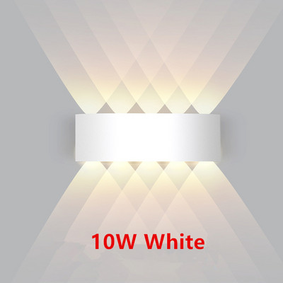 IP65 LED sieninis šviestuvas vidaus sieninis šviestuvas vandeniui atsparus lauko apšvietimas namams AC85-265V miegamojo lovos šviestuvas sieninis šviestuvas