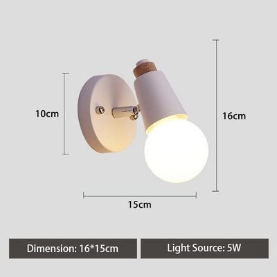 Lampă de perete modernă cu corni de cerb LED pentru scară nordică, coridor, hol pentru dormitor, sufragerie