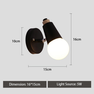 Lampă de perete modernă cu corni de cerb LED pentru scară nordică, coridor, hol pentru dormitor, sufragerie