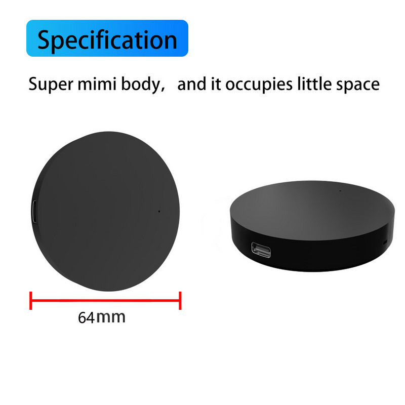 Tuya WiFi Smart Universal IR Telecomandă DIY Smart Home Control pentru TV DVD AUD AC cu Alexa Alice Google Home Smart Life APP