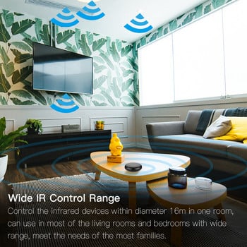 Интелигентно IR дистанционно управление Инфрачервено Универсално Smart Life APP Control One for All Control TV DVD AUD Работи с Alexa Google Home