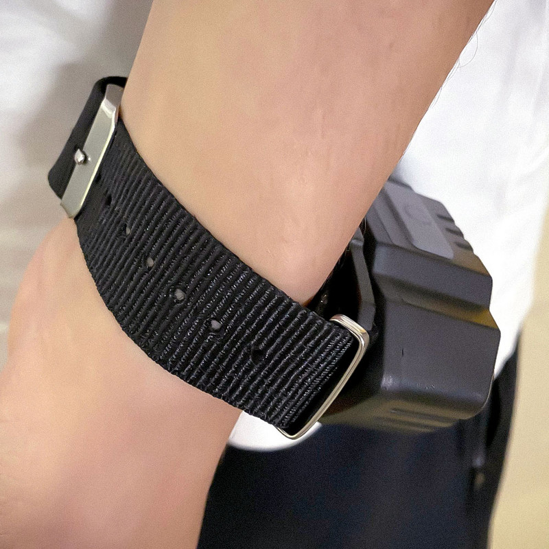 XPE LED raudona balta Nešiojamas šviesos riešo dirželis Naktinis dviračių bėgimas Žvejybos lempa Riešo apyrankė USB riešo lempos blykstė