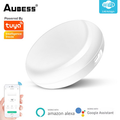 Tuya Smart Life IR išmanusis nuotolinis infraraudonųjų spindulių išmanusis valdiklis, skirtas oro kondicionieriui TV DVD AUD Alexa Google Home WiFi balso valdymas