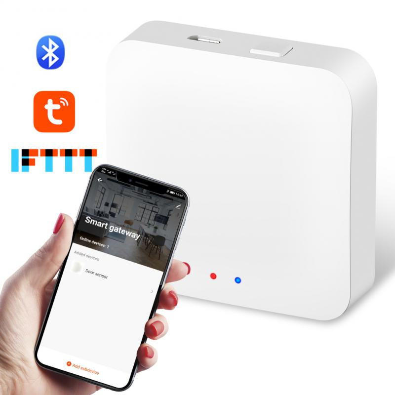 CoRui Tuya Smart Wireless Gateway Bluetooth Mesh Gateway Sistem de Gateway compatibil Bluetooth Tuya/smart Life APP Telecomandă