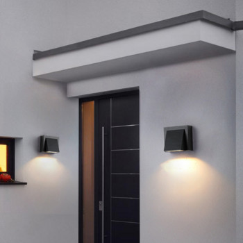 3W LED Φωτιστικά τοίχου εξωτερικού χώρου Βεράντα Μπαλκόνι Μοντέρνα Αυλή Διάδρομος Υπνοδωμάτιο Σαλόνι Διακόσμηση Φωτιστικά Τοίχου