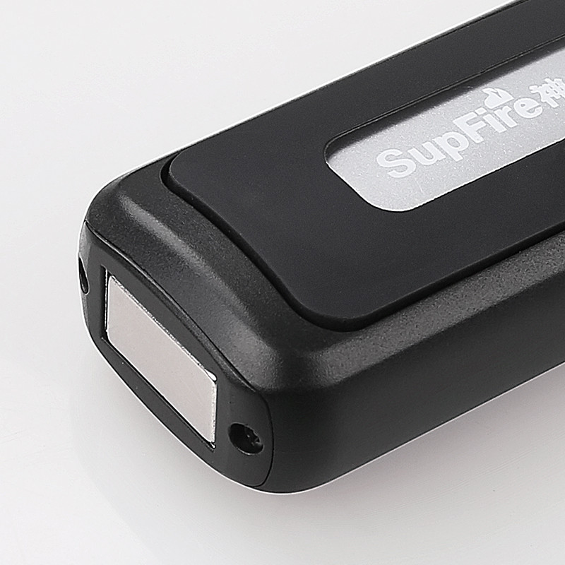 Lampă de lucru LED SuperFire G6 cu cârlig magnetic Lanternă reîncărcabilă COB Super strălucitoare Detectare mașini-unelte pentru reparații auto