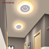 Mdern Simplicity Lampă de perete LED de interior dormitor noptiera sufragerie pentru copii minunate Smiley aplice de iluminat Coridorul hotelului Acrilic