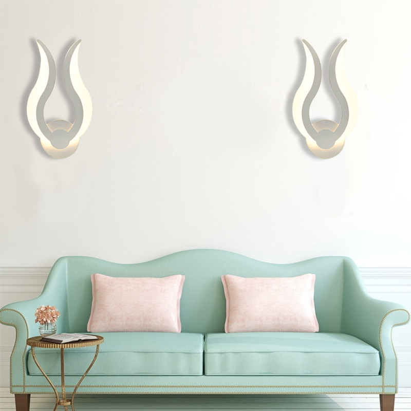 Aplic Led Modern Acrilic Pentru Acasa Sufragerie Noptiera Dormitor Lustre Noua Lampa Creativa Led Applique