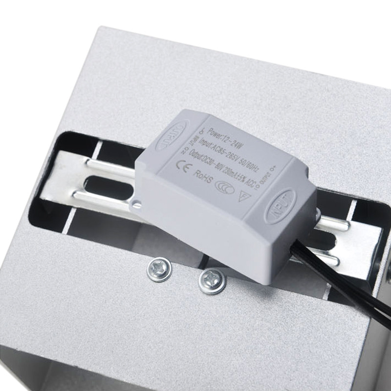 DONWEI 12W LED aluminiu de perete decor interior aplice simplu de perete aplice LED dormitor scară coridor lampă AC110V/220V