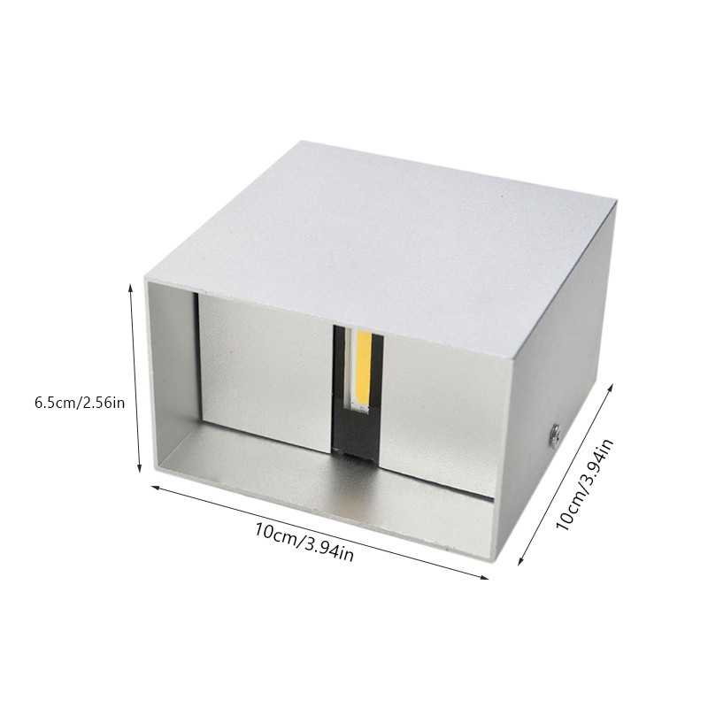 DONWEI 12W LED aluminiu de perete decor interior aplice simplu de perete aplice LED dormitor scară coridor lampă AC110V/220V