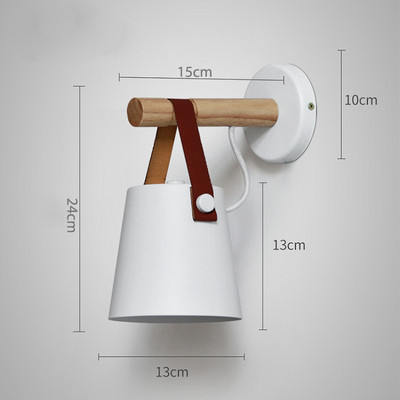 Nordic Wood seinavalgustid Magamistoa Vöö Loominguline Restorani Lambid Õppetöö Elutoa Sisustus Seinavalgustid E27 Valgustus