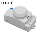 CORUI 5,8 GHz sensora slēdzis mikroviļņu sensora slēdzis gaismas slēdzis 360 grādu kustības sensora korpusa kustības detektors viedās mājas ierīces