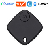 Tuya Bluetooth 4.0 Smart Tag Wireless Mini Anti Lost Tracker Signalizacijos vieta Įrašyti raktą Piniginės krepšys naminių gyvūnėlių ieškiklis