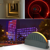 Vandeniui atspari IP65 sieninė lempa LED langų sieniniai šviestuvai ant paviršiaus montuojami verandos siena namų dekoro lempa koridorius balkonas lauko apšvietimas