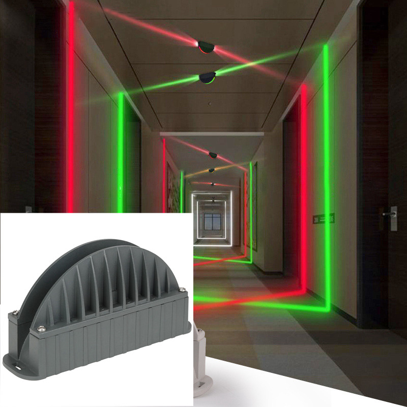 Vandeniui atspari IP65 sieninė lempa LED langų sieniniai šviestuvai ant paviršiaus montuojami verandos siena namų dekoro lempa koridorius balkonas lauko apšvietimas