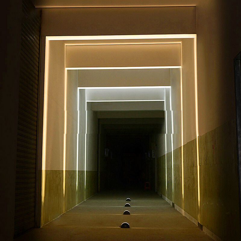 Vandeniui atspari IP65 sieninė lempa LED langų sieniniai šviestuvai ant paviršiaus montuojami verandos siena namų dekoro lempa koridorius balkonas lauko apšvietimas