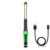 1 csomag összecsukható zseblámpa COB led munkalámpa újratölthető szalaglámpa mágneses ellenőrző lámpa műhely Autójavító zseblámpa világítás