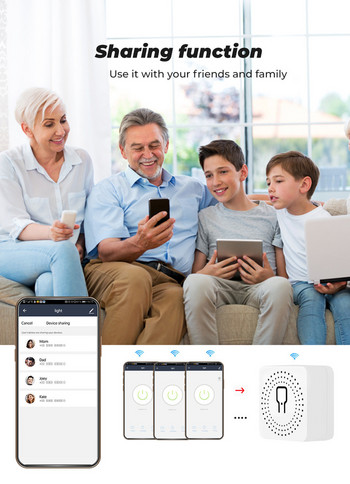 Smart Light Zigbee/Wifi превключвател с Alexa Google Home Switch Прекъсвач Превключвател Универсален прекъсвач Таймер Безжично дистанционно управление