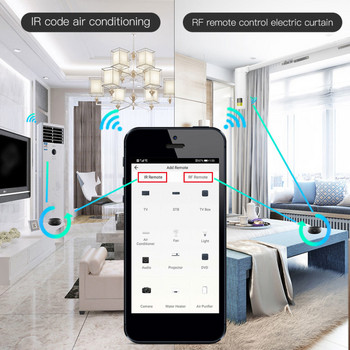 HIMOJO Tuya Универсален WiFi IR RF Bluetooth Интелигентни домашни уреди Дистанционно управление Smart Life APP Дистанционно гласово управление AC TV