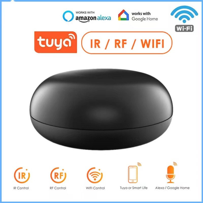 HIMOJO Tuya Universal WiFi IR RF Bluetooth Electrocasnice inteligente Telecomanda Smart Life APP Telecomanda Control vocal AC TV
